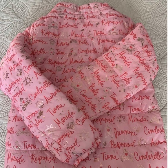 Disney Princess Puffer Jacket - Picture 2 of 3